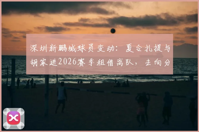 深圳新鹏城球员变动:夏合扎提与胡家进2026赛季租借离队,去向分析与球队影响解读
